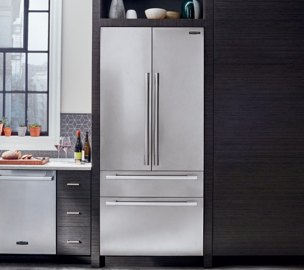 36-inch Built-In French Door Refrigerator - THE CABINET GALLERY