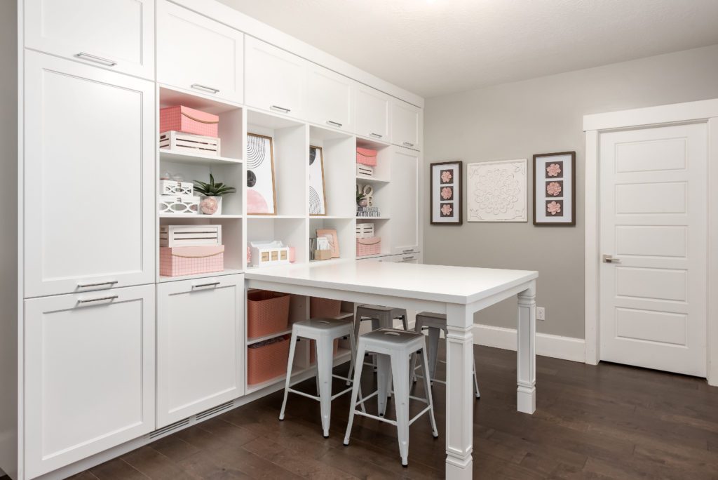 white shaker cabinetry